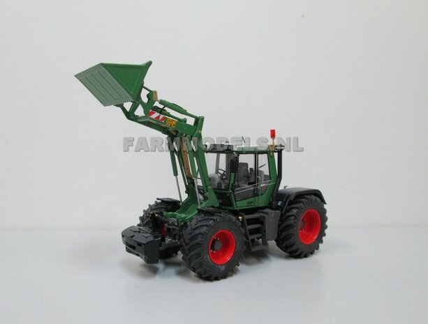 Fendt Xylon WeiseToys: Brede Achteras banden &Oslash; 54.2 mm x 22.7 mm breed + ALUMINIUM velgen FENDT ROOD Gespoten 1:32 Farmmodels Custom Line Series