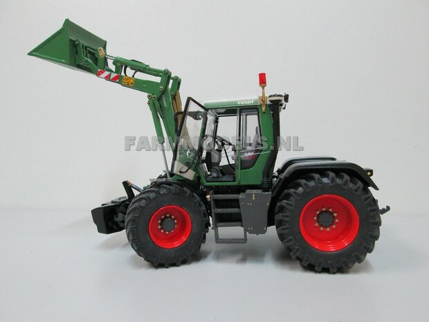 Fendt Xylon WeiseToys: Brede Achteras banden &Oslash; 54.2 mm x 22.7 mm breed + ALUMINIUM velgen FENDT ROOD Gespoten 1:32 Farmmodels Custom Line Series