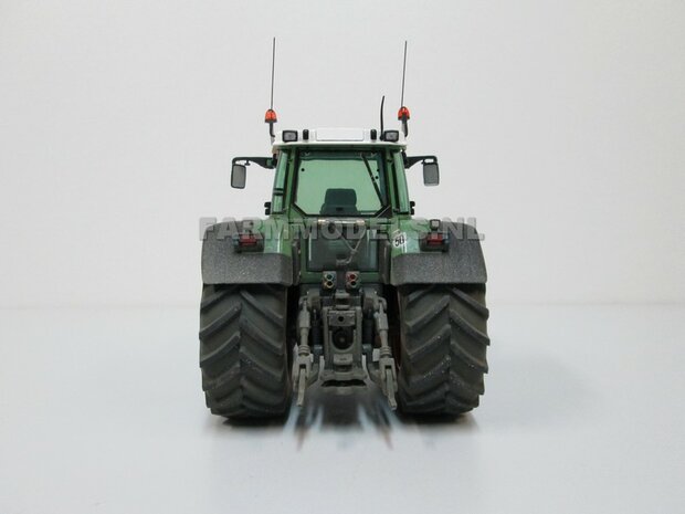 Fendt 824/ 926 Gen I: 2x Brede Banden &Oslash; 62.5 x 27.7 mm + ALUMINIUM velgen BLANK Geleverd 1:32 Farmmodels Custom Line Series