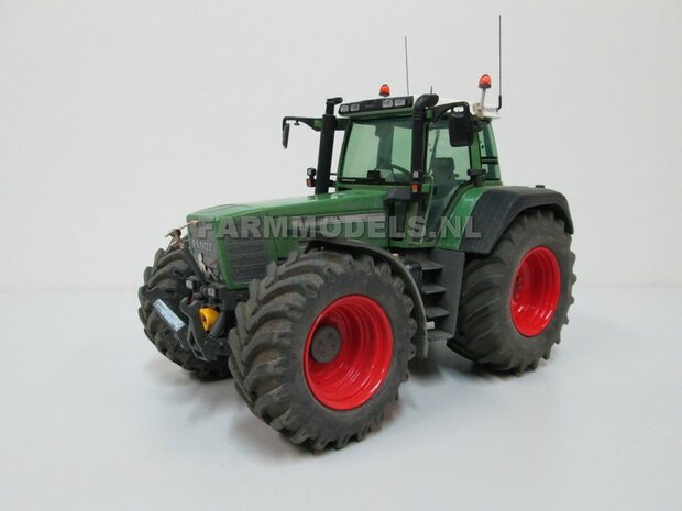 Fendt 824/ 926 Gen I: 2x Brede Banden &Oslash; 62.5 x 27.7 mm + ALUMINIUM velgen BLANK Geleverd 1:32 Farmmodels Custom Line Series