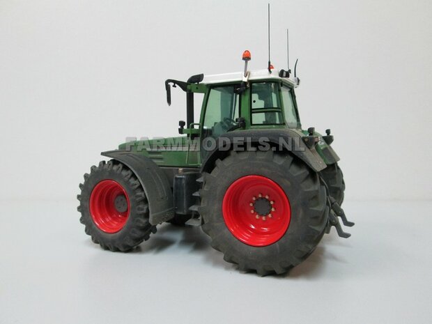 Fendt 824/ 926 Gen I: 2x Brede Banden &Oslash; 62.5 x 27.7 mm + ALUMINIUM velgen BLANK Geleverd 1:32 Farmmodels Custom Line Series