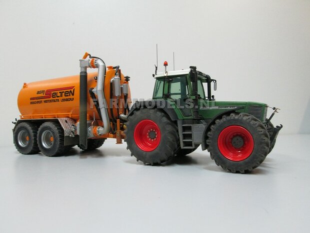 Fendt 824/ 926 Gen I: 2x Brede Banden &Oslash; 62.5 x 27.7 mm + ALUMINIUM velgen BLANK Geleverd 1:32 Farmmodels Custom Line Series