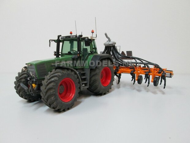 Fendt 824/ 926 Gen I: 2x Brede Banden &Oslash; 62.5 x 27.7 mm + ALUMINIUM velgen BLANK Geleverd 1:32 Farmmodels Custom Line Series