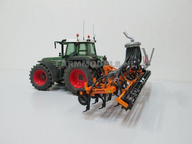 Fendt 824/ 926 Gen I: 2x Brede Banden &Oslash; 62.5 x 27.7 mm + ALUMINIUM velgen BLANK Geleverd 1:32 Farmmodels Custom Line Series