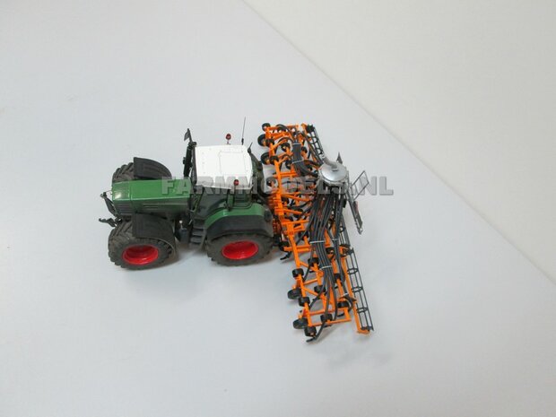 Fendt 824/ 926 Gen I: 2x Brede Banden &Oslash; 62.5 x 27.7 mm + ALUMINIUM velgen BLANK Geleverd 1:32 Farmmodels Custom Line Series