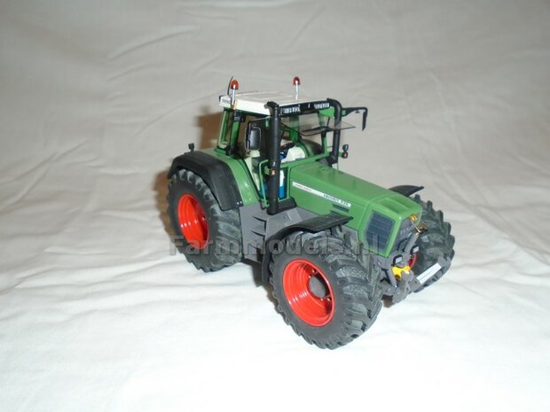 Fendt 824/ 926 Gen I: 2x Brede Banden &Oslash; 62.5 x 27.7 mm + ALUMINIUM velgen BLANK Geleverd 1:32 Farmmodels Custom Line Series