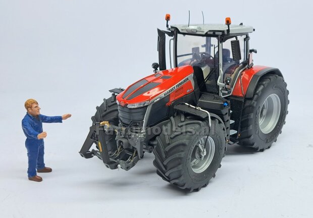 2x Michelin Axiobib2 &Oslash;  54.8 x 25.8 mm Banden + ZONDER Velgen. Velggat band ong.: &Oslash; 26.6 mm 1:32    Farmmodels Premium Line series  