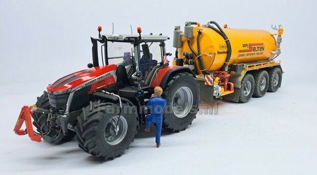 2x Michelin Axiobib2 &Oslash;  54.8 x 25.8 mm Banden + ZONDER Velgen. Velggat band ong.: &Oslash; 26.6 mm 1:32    Farmmodels Premium Line series  