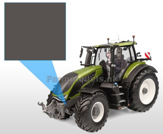 VALTRA S416 Universal Hobbies CHASSIS GRIJS Spuitbus / Spraypaint - Farmmodels series = Industrie lak, 400ml. ook voor schaal 1:1 zeer geschikt!! 