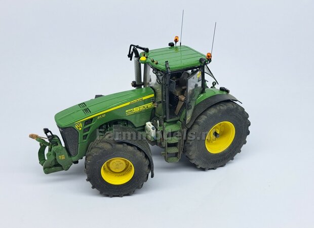 Verbouw voorbeeld: John Deere 8530 op brede banden met fronthef