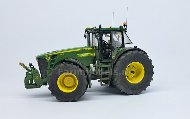 Verbouw voorbeeld: John Deere 8530 op brede banden met fronthef