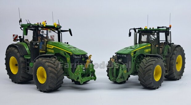 Verbouw voorbeeld: John Deere 8530 op brede banden met fronthef