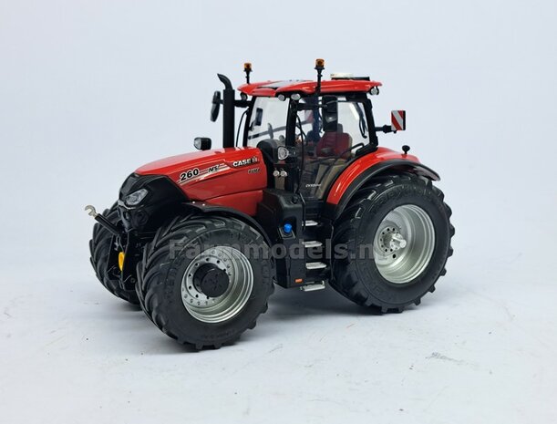 CASE IH PUMA 260 UH: 2x Brede Banden &Oslash; 52.7 x 24.2 mm + ALUMINIUM velgen BLANK geleverd 1:32 Farmmodels Custom Line Series  