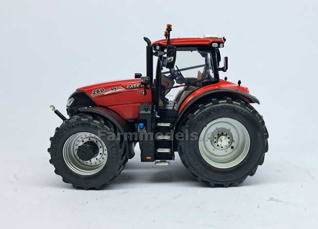 CASE IH PUMA 260 UH: 2x Brede Banden &Oslash; 52.7 x 24.2 mm + ALUMINIUM velgen BLANK geleverd 1:32 Farmmodels Custom Line Series  