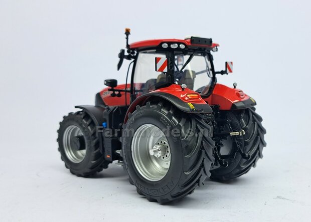 CASE IH PUMA 260 UH: 2x Brede Banden &Oslash; 52.7 x 24.2 mm + ALUMINIUM velgen BLANK geleverd 1:32 Farmmodels Custom Line Series  