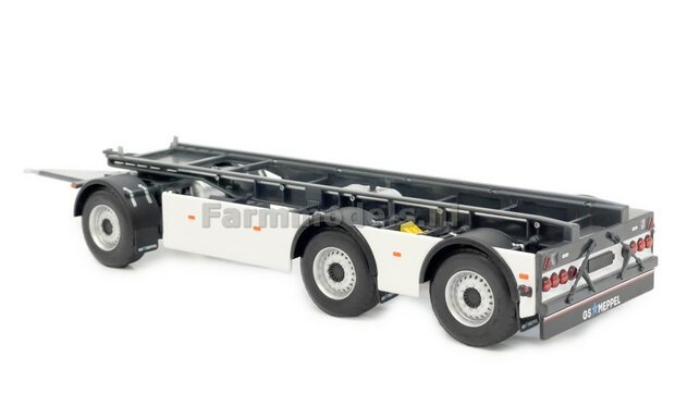 VOLVO CLEAR WHITE GS MEPPEL container trailer 1:32 Marge Models 2422-01    