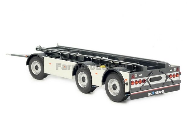 SCANIA WHITE GS MEPPEL container trailer 1:32 Marge Models 2422-02    