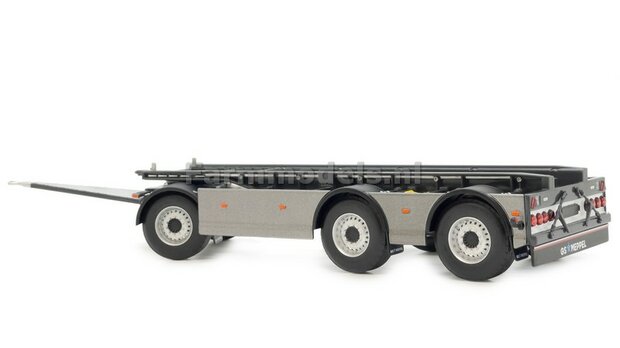 SCANIA DARK GRAY METALLIC GS MEPPEL container trailer 1:32 Marge Models 2422-04    