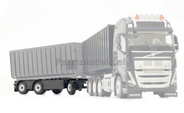 VOLVO ANTHRACITE GS MEPPEL container trailer 1:32 Marge Models 2422-05    