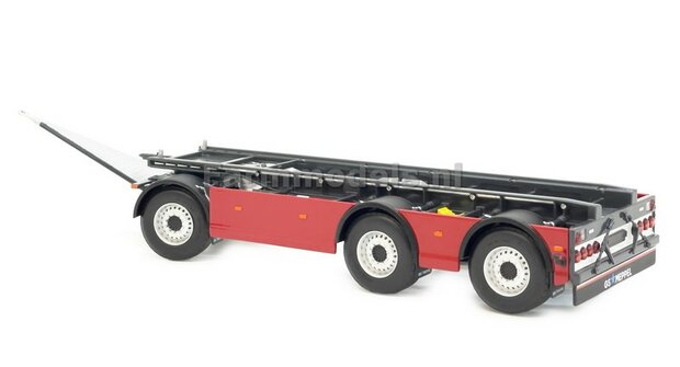 RED GS MEPPEL container trailer 1:32 Marge Models 2422-03    