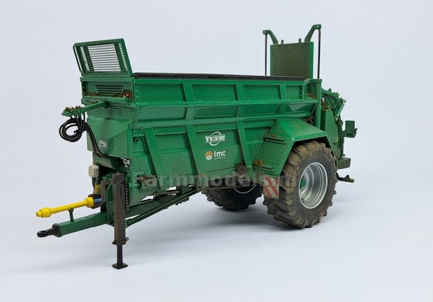 Tebbe MS 140: 2x Trelleborg Brede Banden &Oslash; 66.3 x 28.5 mm + RESIN velgen BLANK geleverd 1:32    