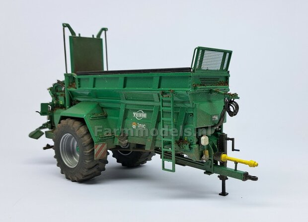 Tebbe MS 140: 2x Trelleborg Brede Banden &Oslash; 66.3 x 28.5 mm + RESIN velgen BLANK geleverd 1:32    