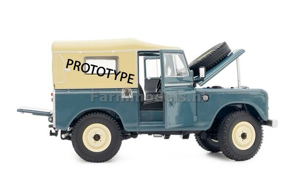 SOFTTOP MARINE BLUE LANDROVER series 3 88 1:32 Marge Models MM 2420-01    VERWACHT Q1 2025