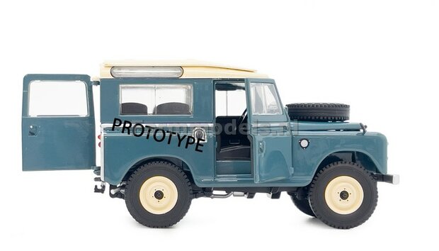 SAFARI ROOF MARINE BLUE LANDROVER series 3 88 1:32 Marge Models MM 2421-01    VERWACHT Q1 2025