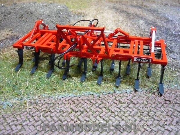 BOUWKIT: Evers Garron 11-303  Vaste tand Cultivator  1:32  LEVERBAAR OKTOBER 2024