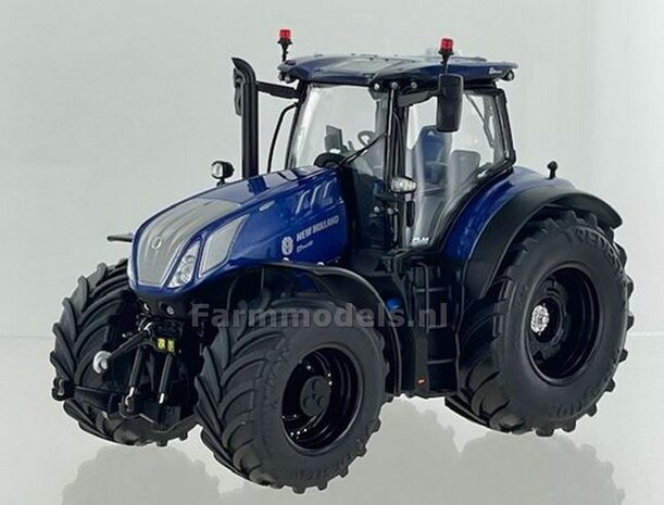 ZWARTE VELGEN BLUE POWER New Holland T7.340 HD Lim. ed. 250st. 1:32 Marge Models MM2406    