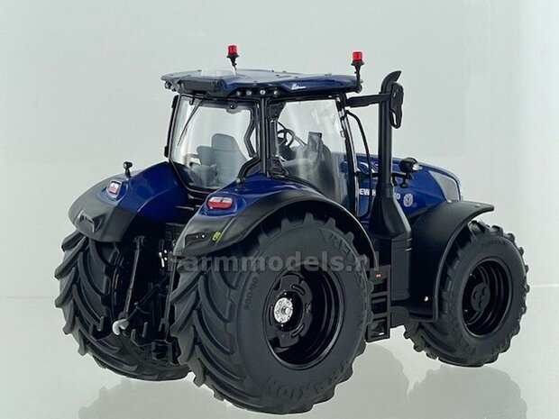 ZWARTE VELGEN BLUE POWER New Holland T7.340 HD Lim. ed. 250st. 1:32 Marge Models MM2406    