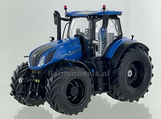 ZWARTE VELGEN BLUE New Holland T7.340 HD Lim. ed. 250st. 1:32 Marge Models MM2405    