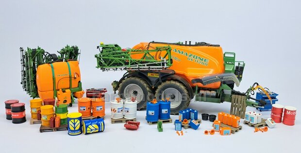 4x VULTRECHTERS + 2x SCHENKTUITEN  RESIN, zelf in de gewenste kleur te zetten 1:32