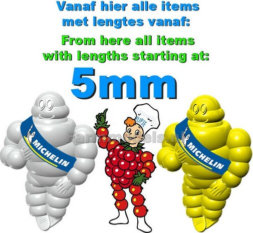 Vanaf hier alle items 5 mm 