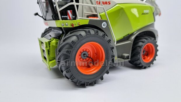 CLAAS Jaguar 900 Serie MargeModels: 2x Trelleborg Banden &Oslash; 61.5 mm met RESIN Velgen BLANK geleverd  1:32   Farmmodels Custom Line Series  