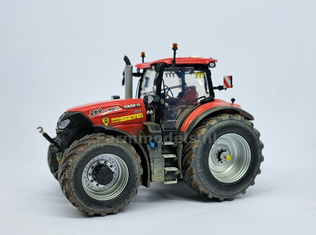 CASE IH PUMA 260 UH: 2x Brede Banden &Oslash; 65.9 x 29.2 mm + ALUMINIUM velgen BLANK geleverd 1:32 Farmmodels Custom Line Series  