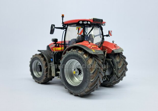 CASE IH PUMA 260 UH: 2x Brede Banden &Oslash; 65.9 x 29.2 mm + ALUMINIUM velgen BLANK geleverd 1:32 Farmmodels Custom Line Series  