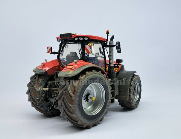 CASE IH PUMA 260 UH: 2x Brede Banden &Oslash; 65.9 x 29.2 mm + ALUMINIUM velgen BLANK geleverd 1:32 Farmmodels Custom Line Series  