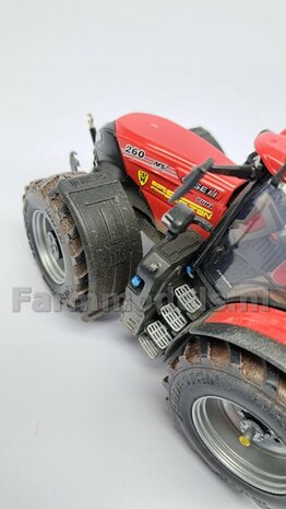 CASE IH PUMA 260 UH: 2x Brede Banden &Oslash; 65.9 x 29.2 mm + ALUMINIUM velgen BLANK geleverd 1:32 Farmmodels Custom Line Series  