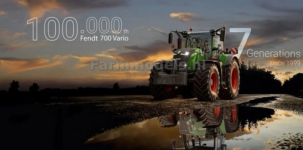 100.000th JUBILEUM Fendt 728 Vario Gen.7 Lim. ed. 1000st.  Wiking 1:32 FE-X991024141000   NB2B   AVAILABLE SOON     