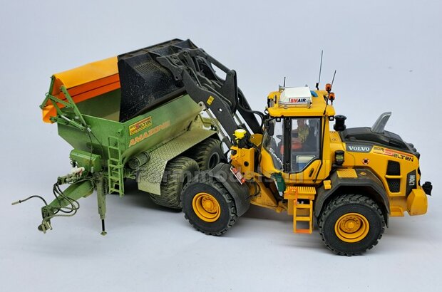 DICHTE BECO BAK 93.4mm breed  RESIN BLANK incl. BECO stickers past o.a. aan snelwissel 510005 t/m 510095 &amp; Volvo VAB-STD van AT  1:32 