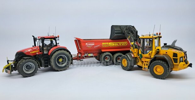 DICHTE BECO BAK 93.4mm breed  RESIN BLANK incl. BECO stickers past o.a. aan snelwissel 510005 t/m 510095 &amp; Volvo VAB-STD van AT  1:32 