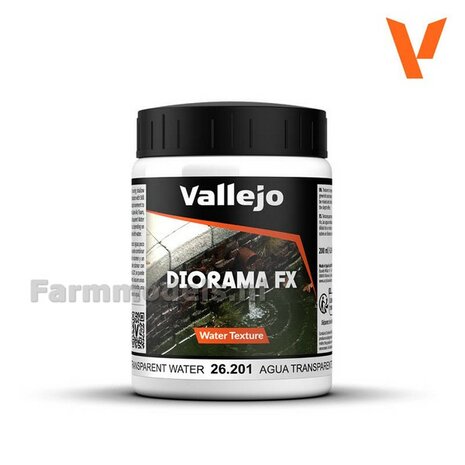 Vallejo Diorama fx transparant water 200ml  26.201