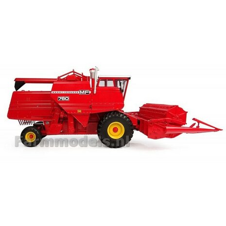  Massey Ferguson 760 maaidorser met maaibord  Universal Hobbies 1:32   UH6329   