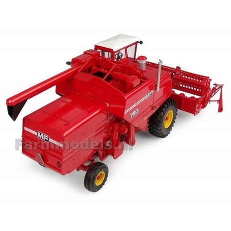  Massey Ferguson 760 maaidorser met maaibord  Universal Hobbies 1:32   UH6329   