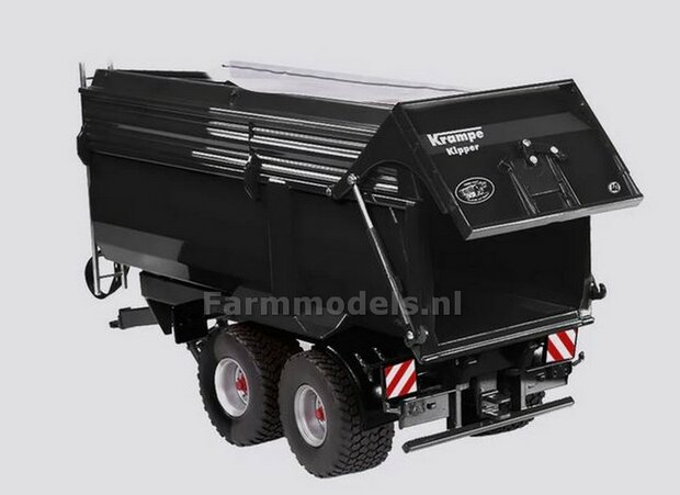 BLACK EDITION Krampe Big Body 650 met silage opbouw Wiking 1:32  077871     AVAILABLE SOON