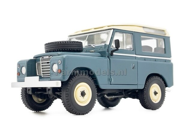 SAFARI ROOF MARINE BLUE LANDROVER series 3 88 1:32 Marge Models MM 2421-01    