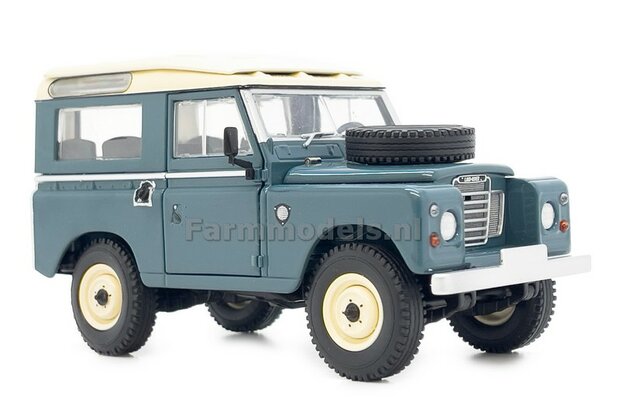 SAFARI ROOF MARINE BLUE LANDROVER series 3 88 1:32 Marge Models MM 2421-01    