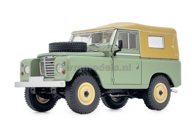 SOFTTOP ATLANTIC GREEN LANDROVER series 3 88 1:32 Marge Models MM 2420-02    