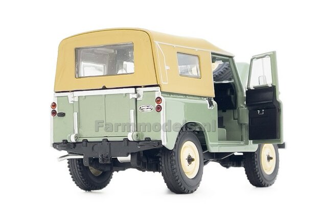 SOFTTOP ATLANTIC GREEN LANDROVER series 3 88 1:32 Marge Models MM 2420-02    